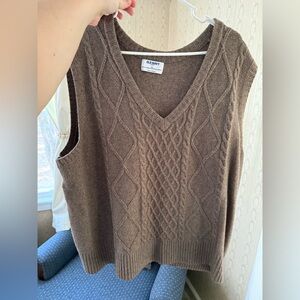 Plus Size Sweater Vest